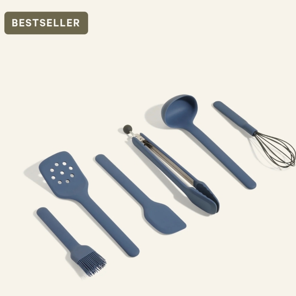Our Place Utensil Essentials Set, Blue Salt